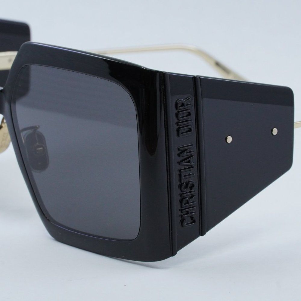 NEW DIOR DIORSOLAR S1U 10A0 BLACK GREY SUNGLASSES - Picture 5 of 13